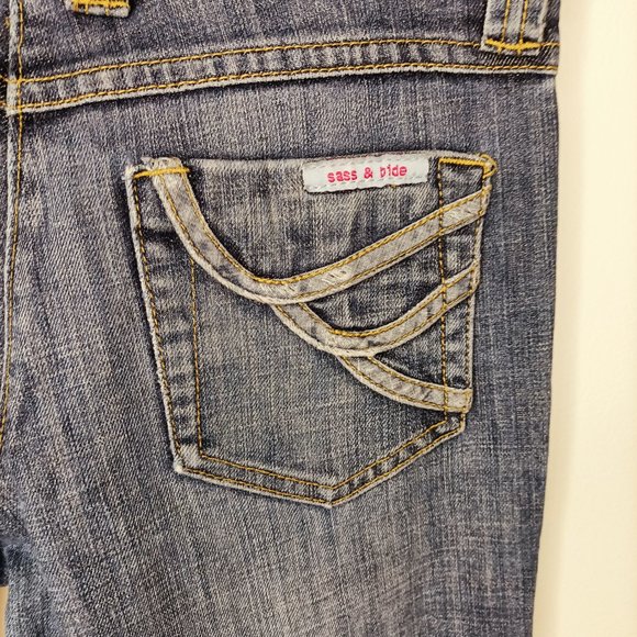 Sass & bide denim distressed jeans W 25 xs designe - Picture 6 of 6